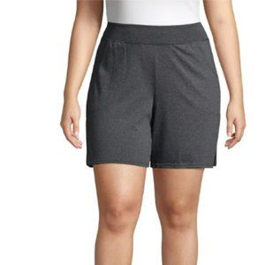 JMS by Hanes Women's Plus Size Athleisure Jersey Pocket Short